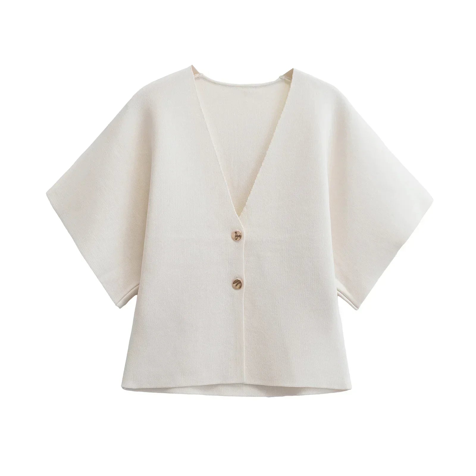 Francette | Minimalistisk Chic Knapbluse