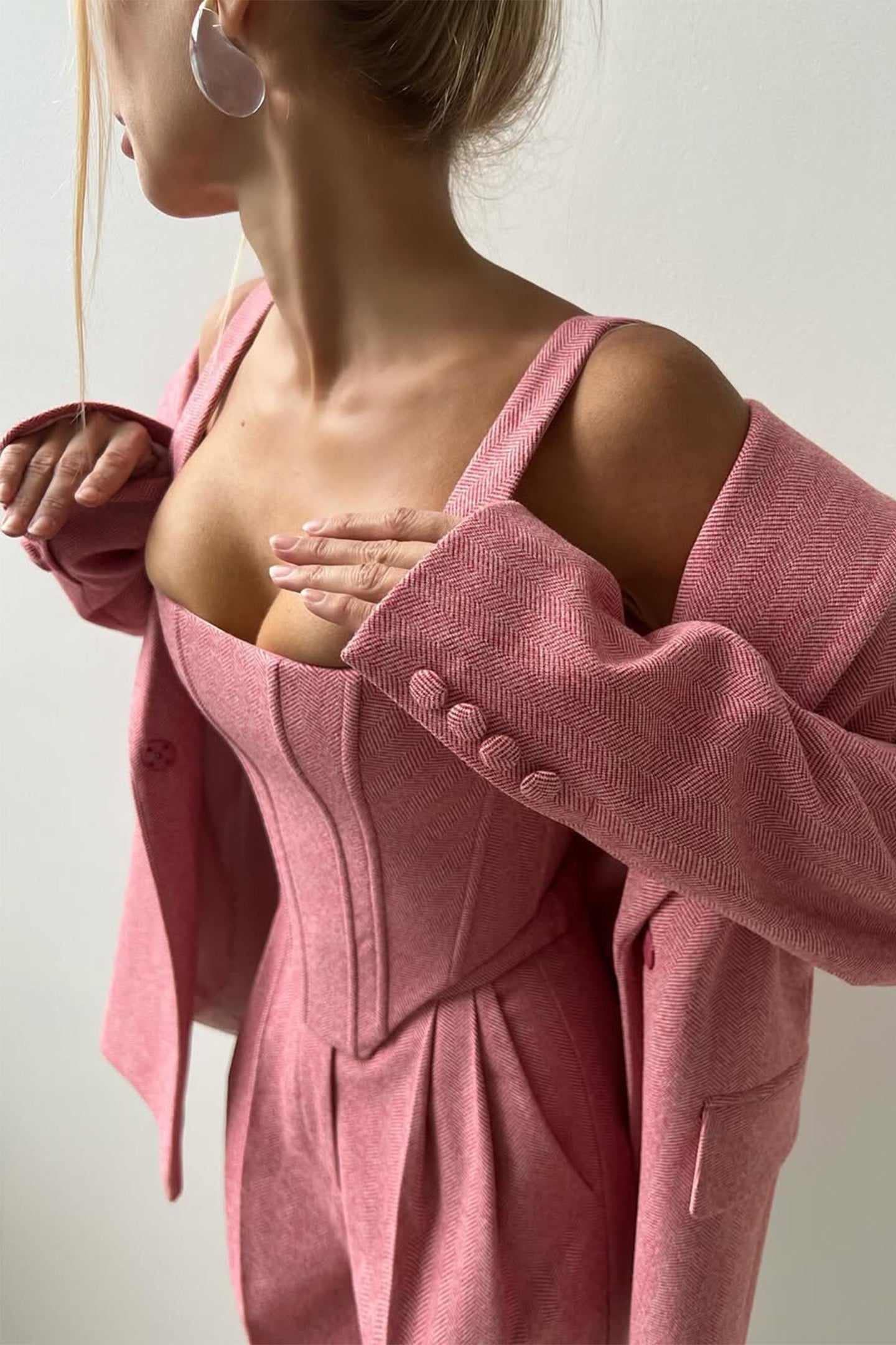 Mette | Tre-delt sæt med dobbeltradet blazer