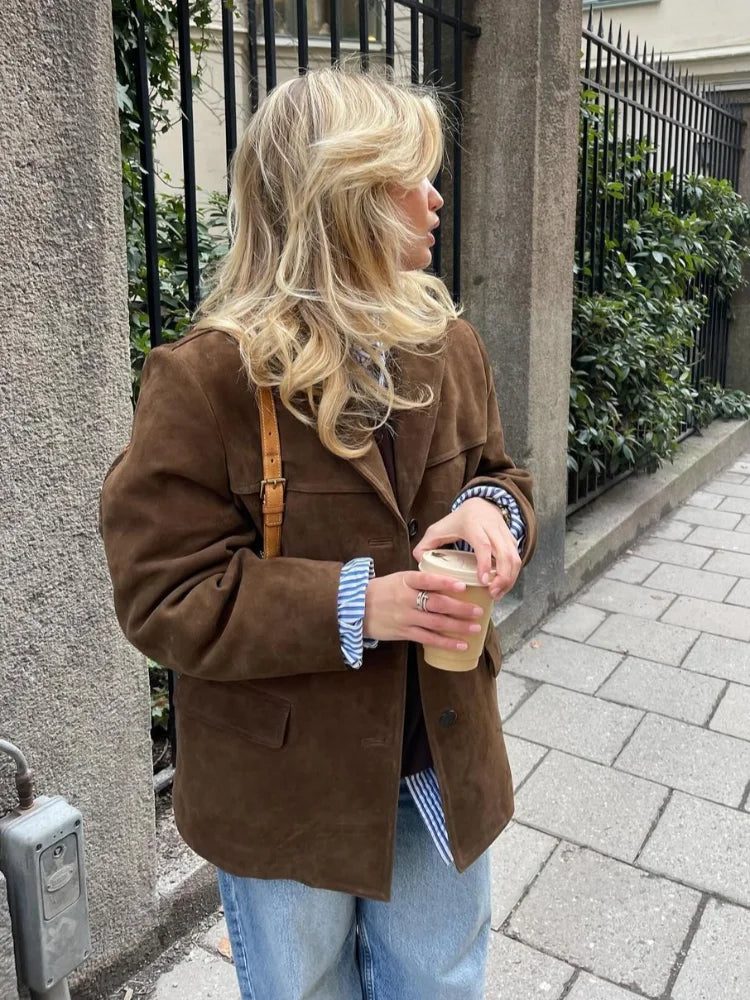 Visconte | Brun Korte Jakke for Kvinner
