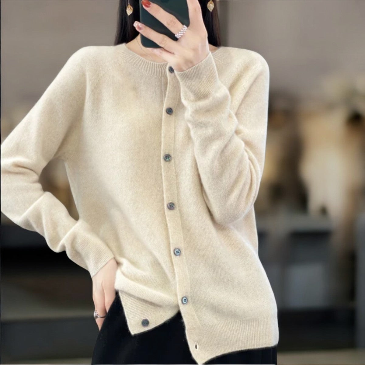 Angélique | Cashmere Cardigan