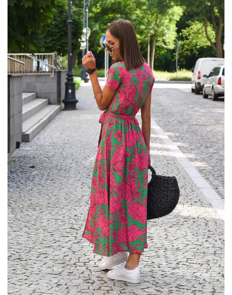 Daphné | Elegant kjole med V-utskjæring