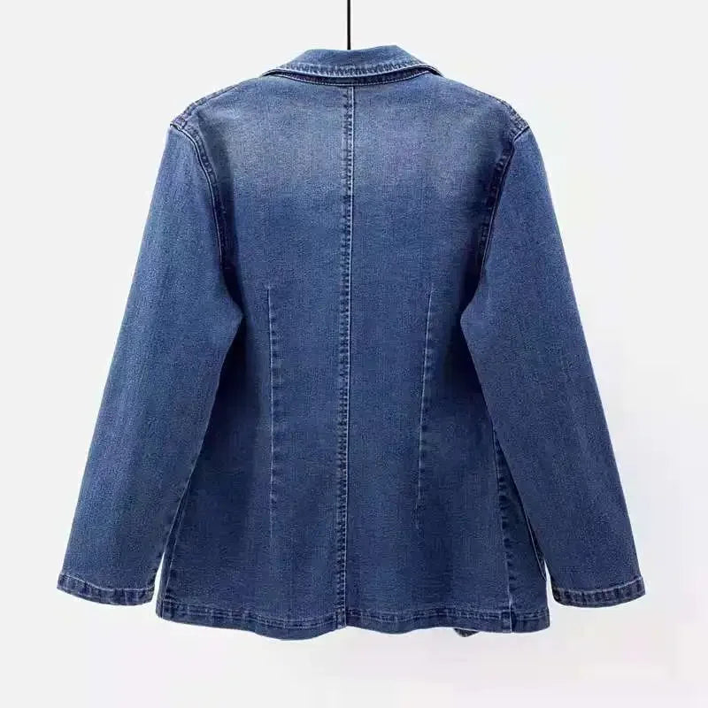 Solène™ – Flytende denimjakke