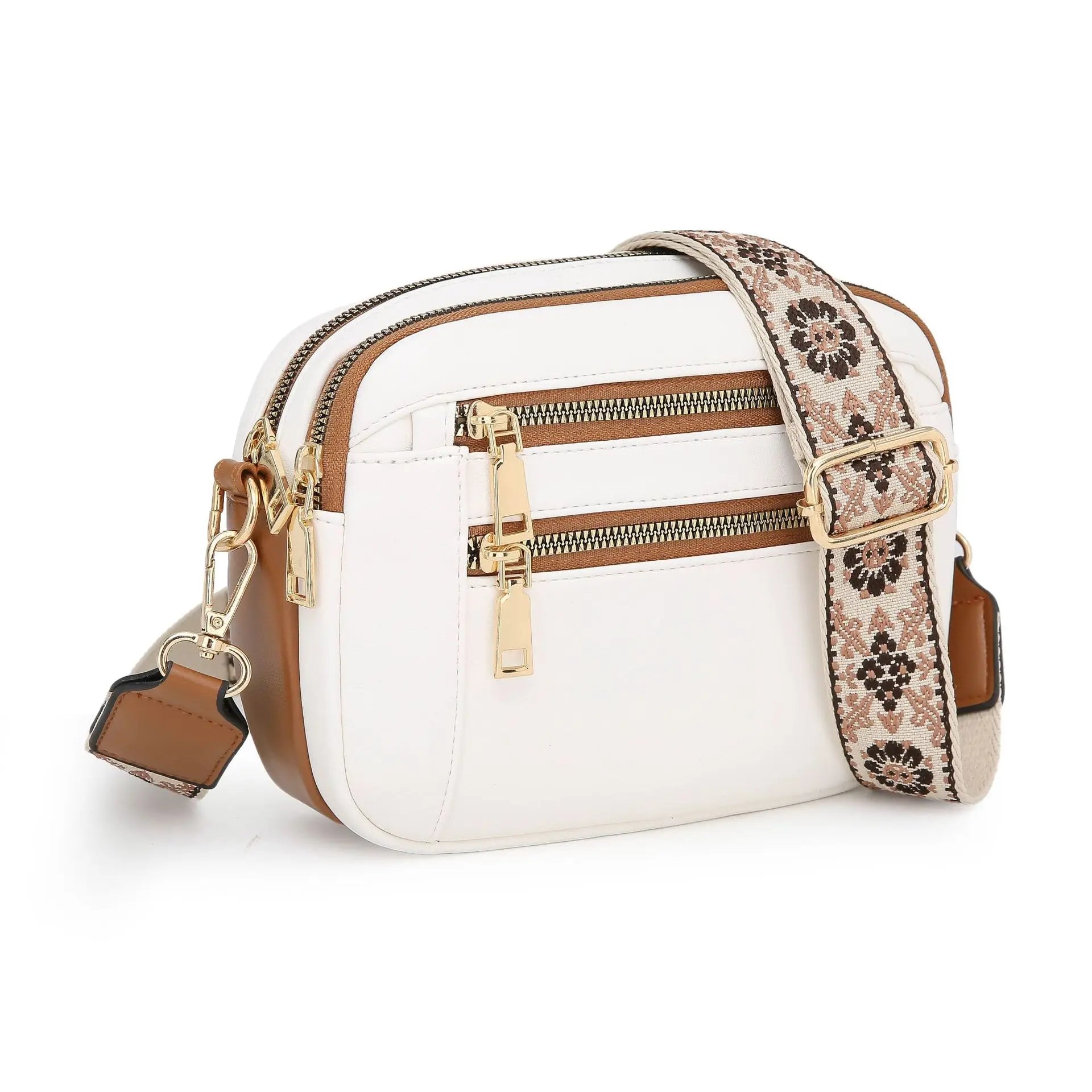 Ayla | Raffinert Lær Crossbody Veske