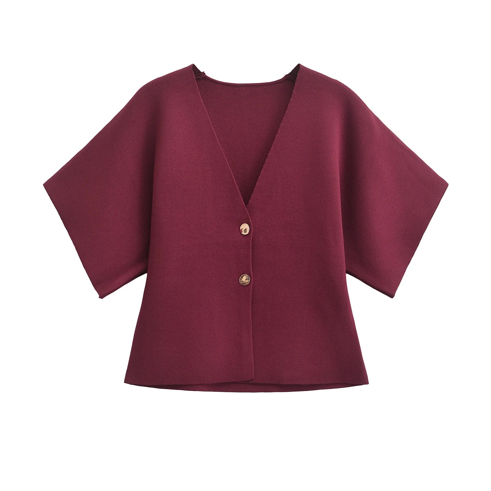 Francette | Minimalistisk Chic Knapbluse