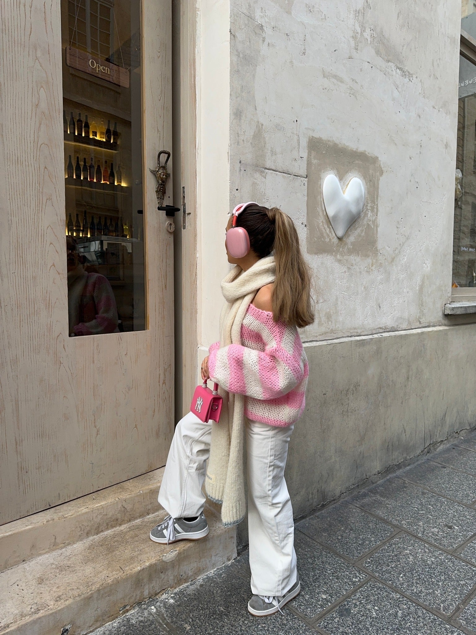 Signe | Stripete Strikkegenser