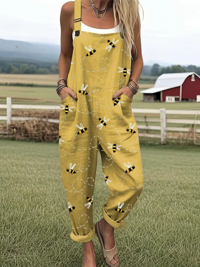 Marta | Kunstnerisk Overall-Jumpsuit