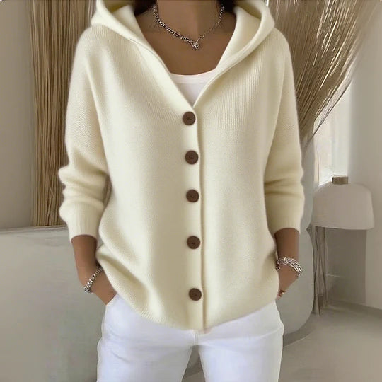 Gelsa | Myk cardigan i høststrikk