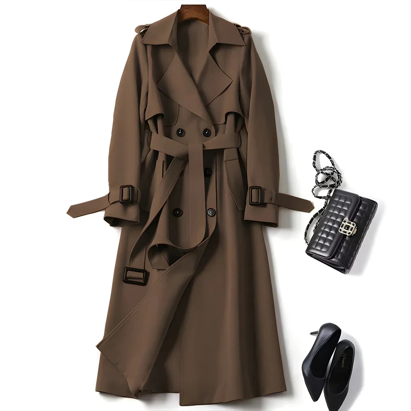 Vespara | Elegant trenchcoat med tidløs stil