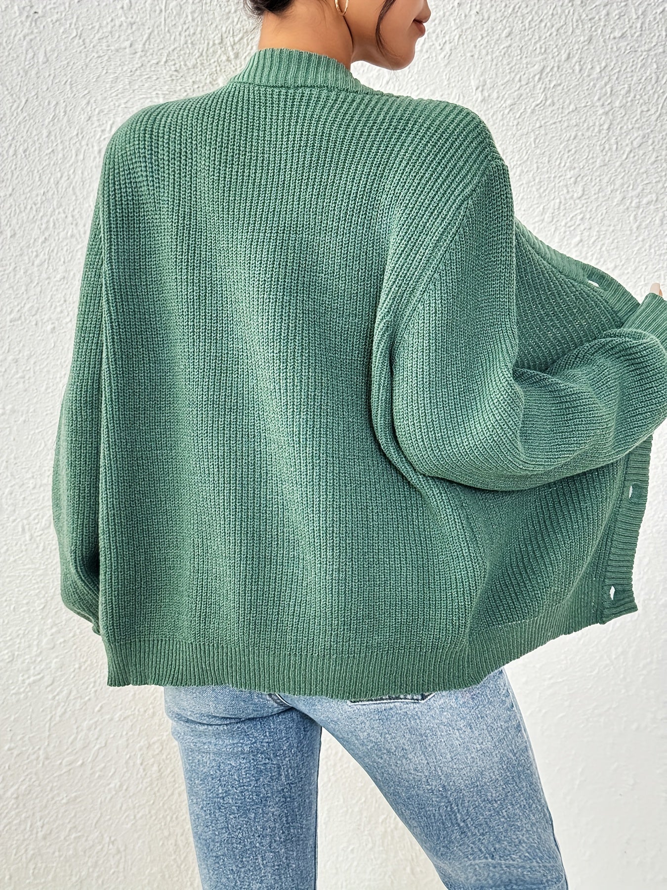 Astrid | Avslappet strikket vest