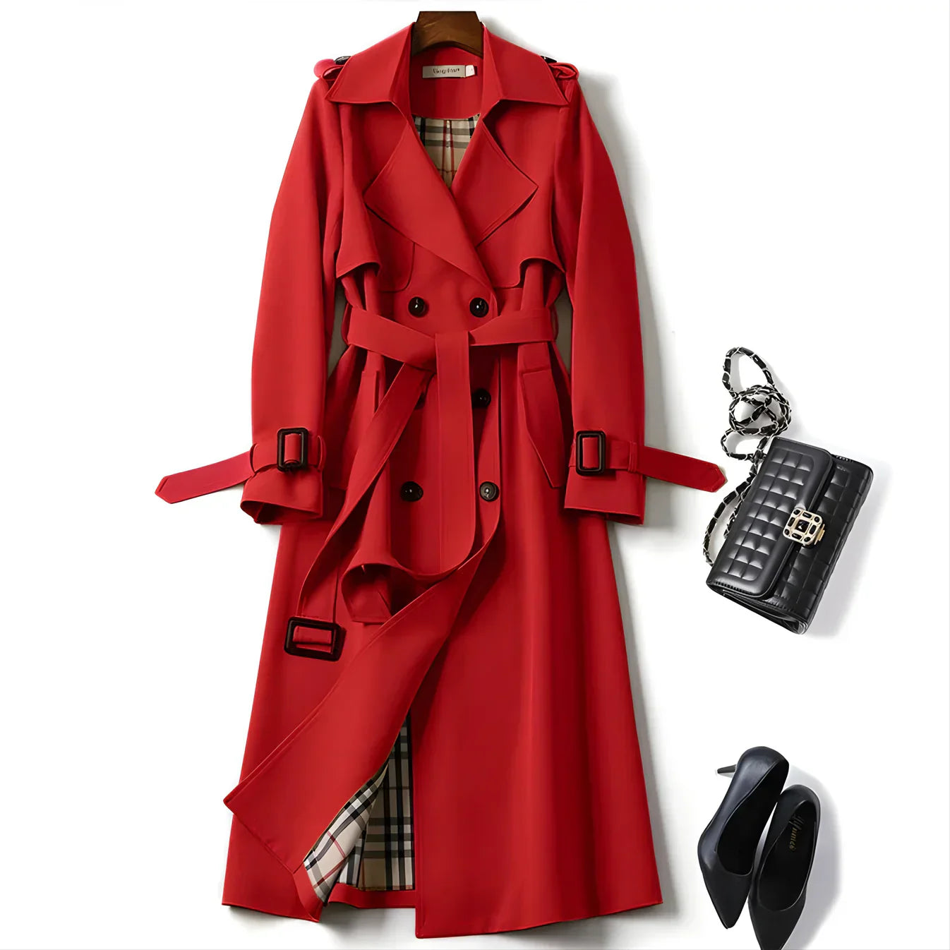 Vespara | Elegant trenchcoat med tidløs stil