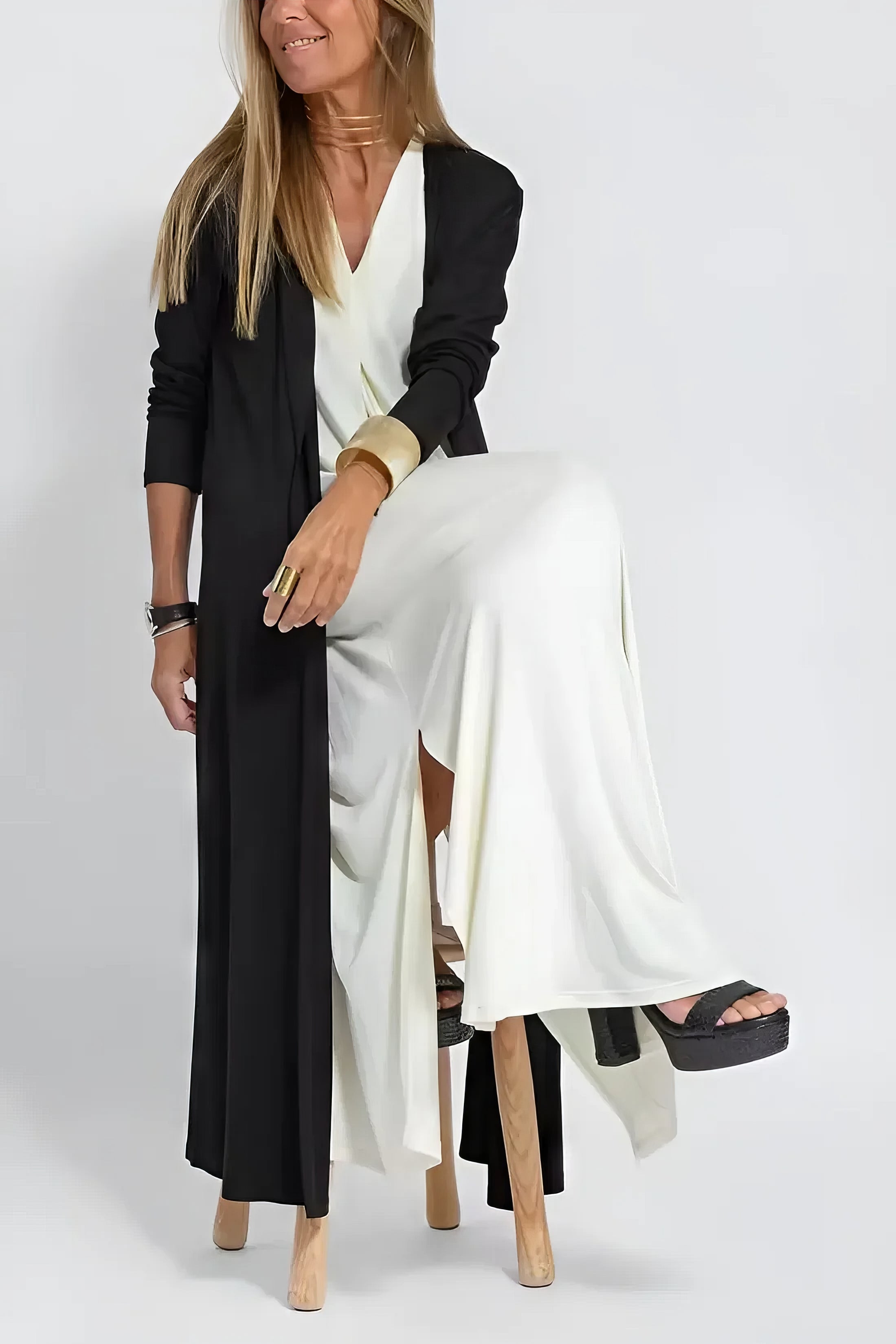 Claire™ | Elegant lang kjole