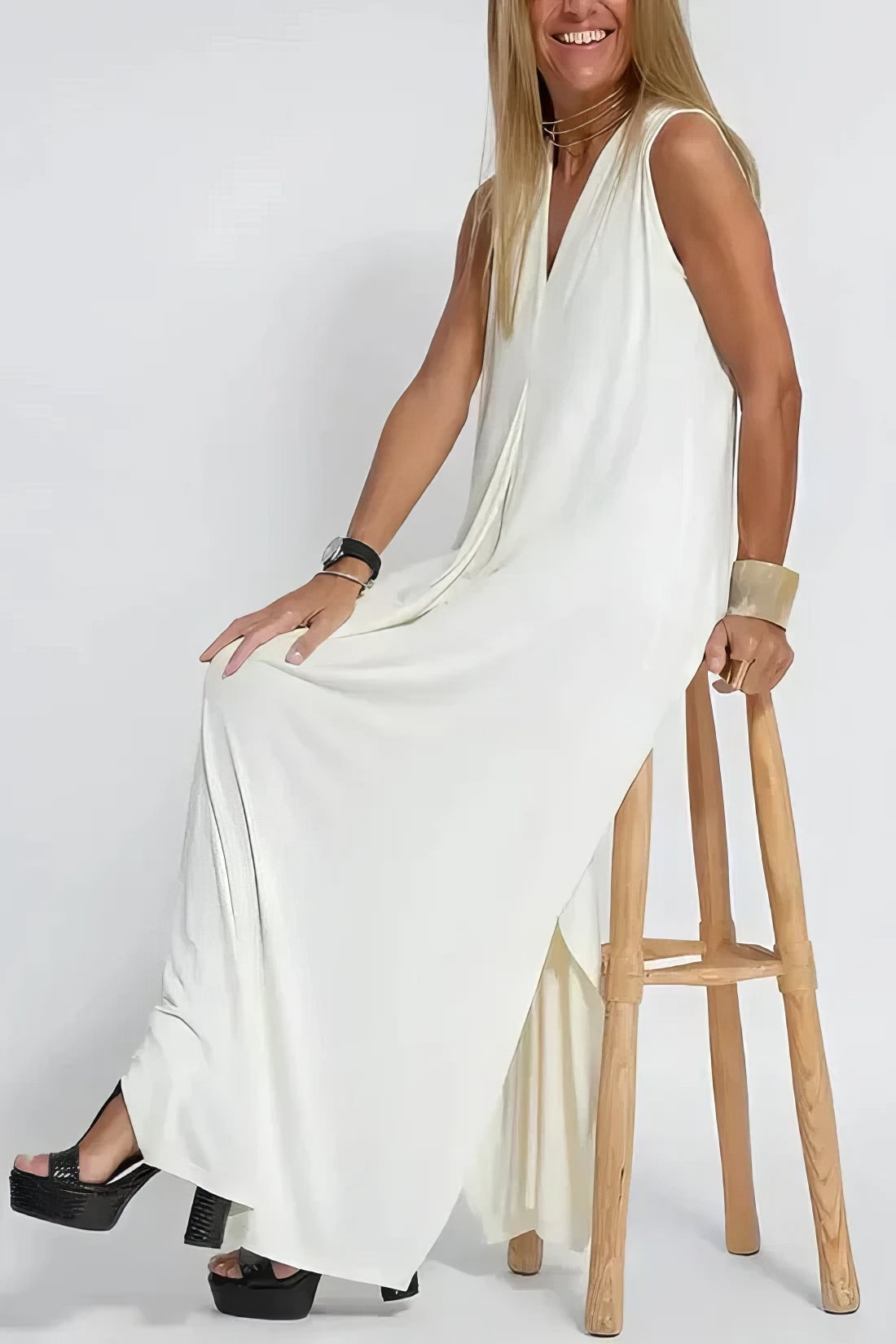 Claire™ | Elegant lang kjole
