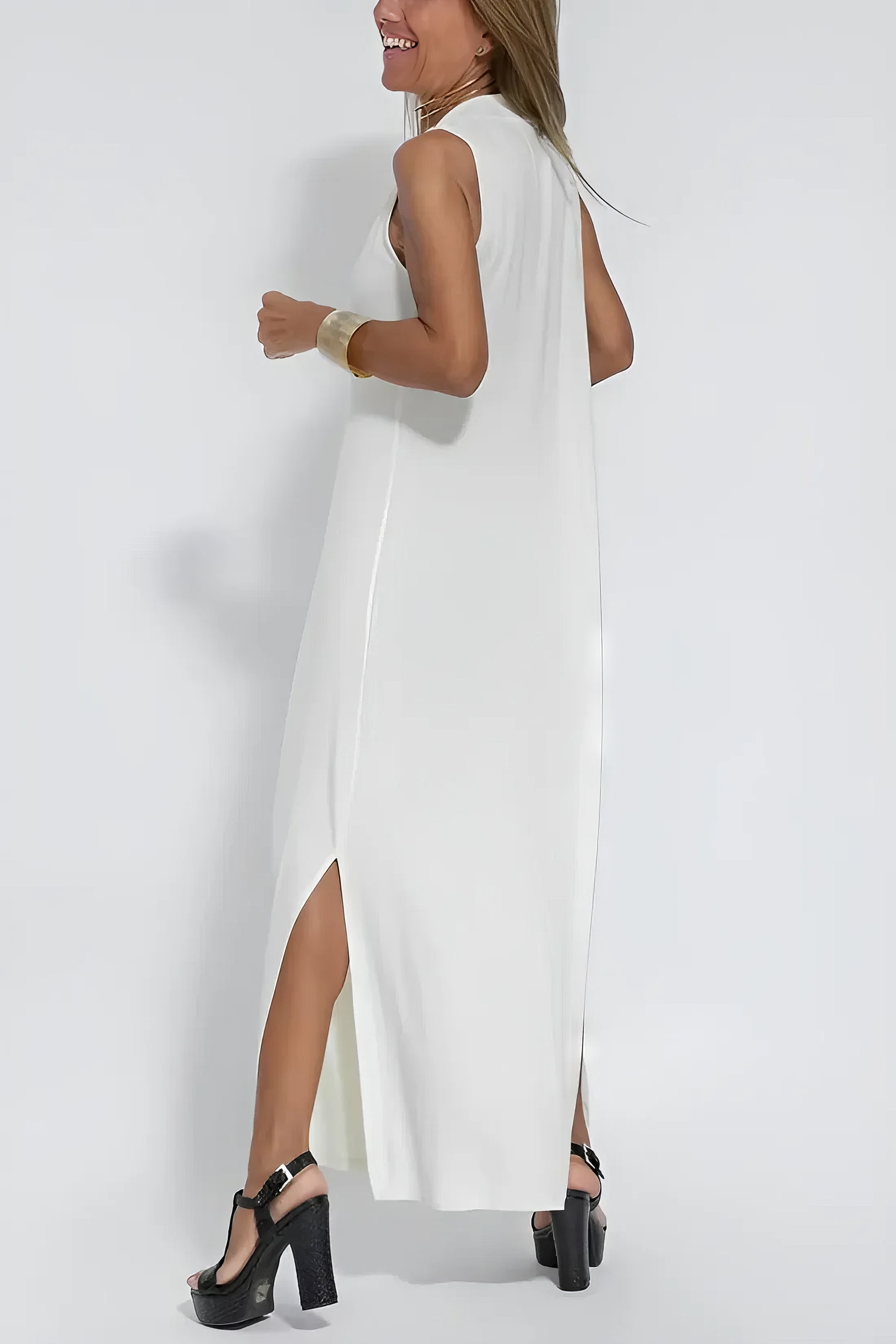 Claire™ | Elegant lang kjole