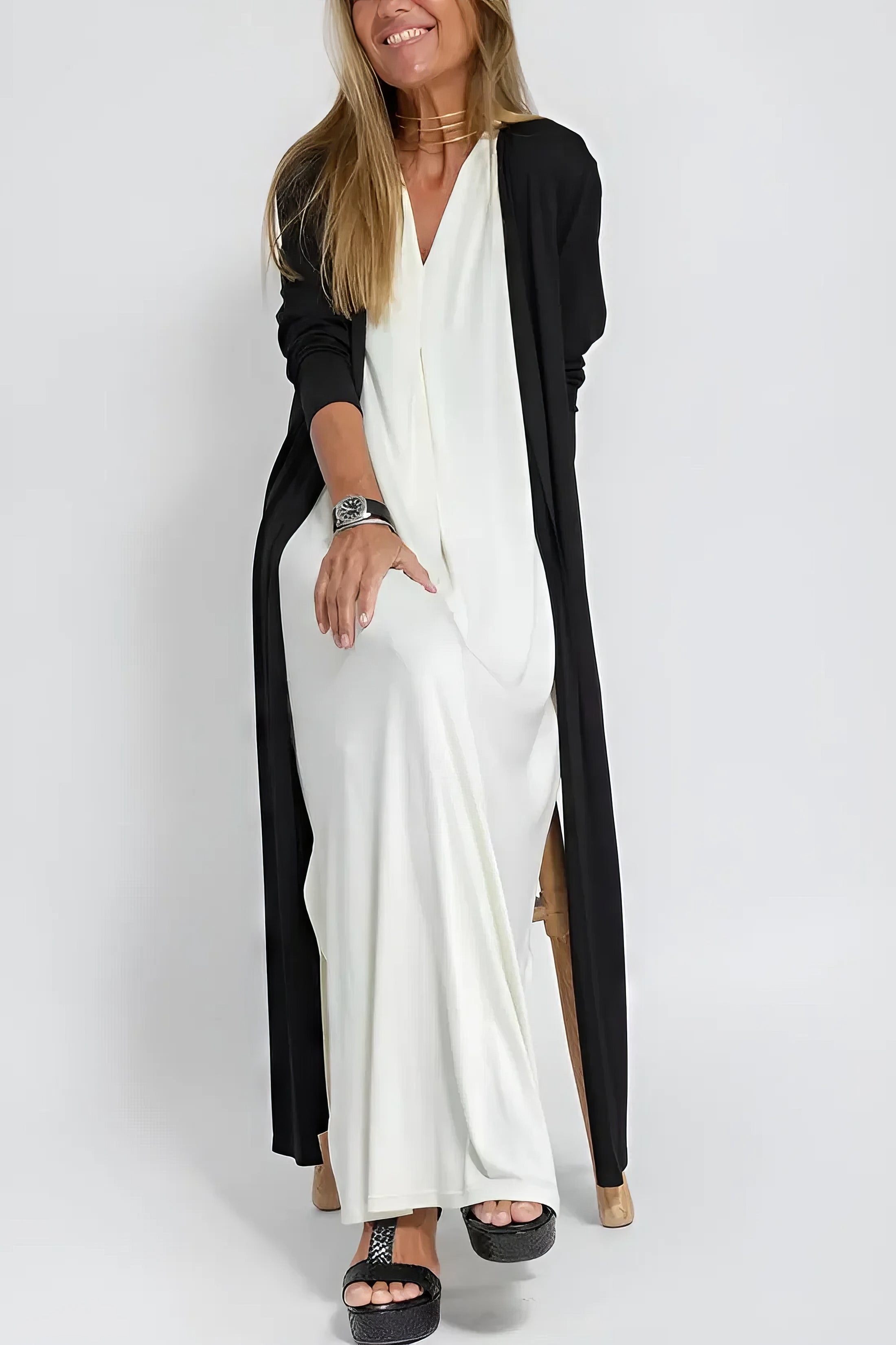 Claire™ | Elegant lang kjole
